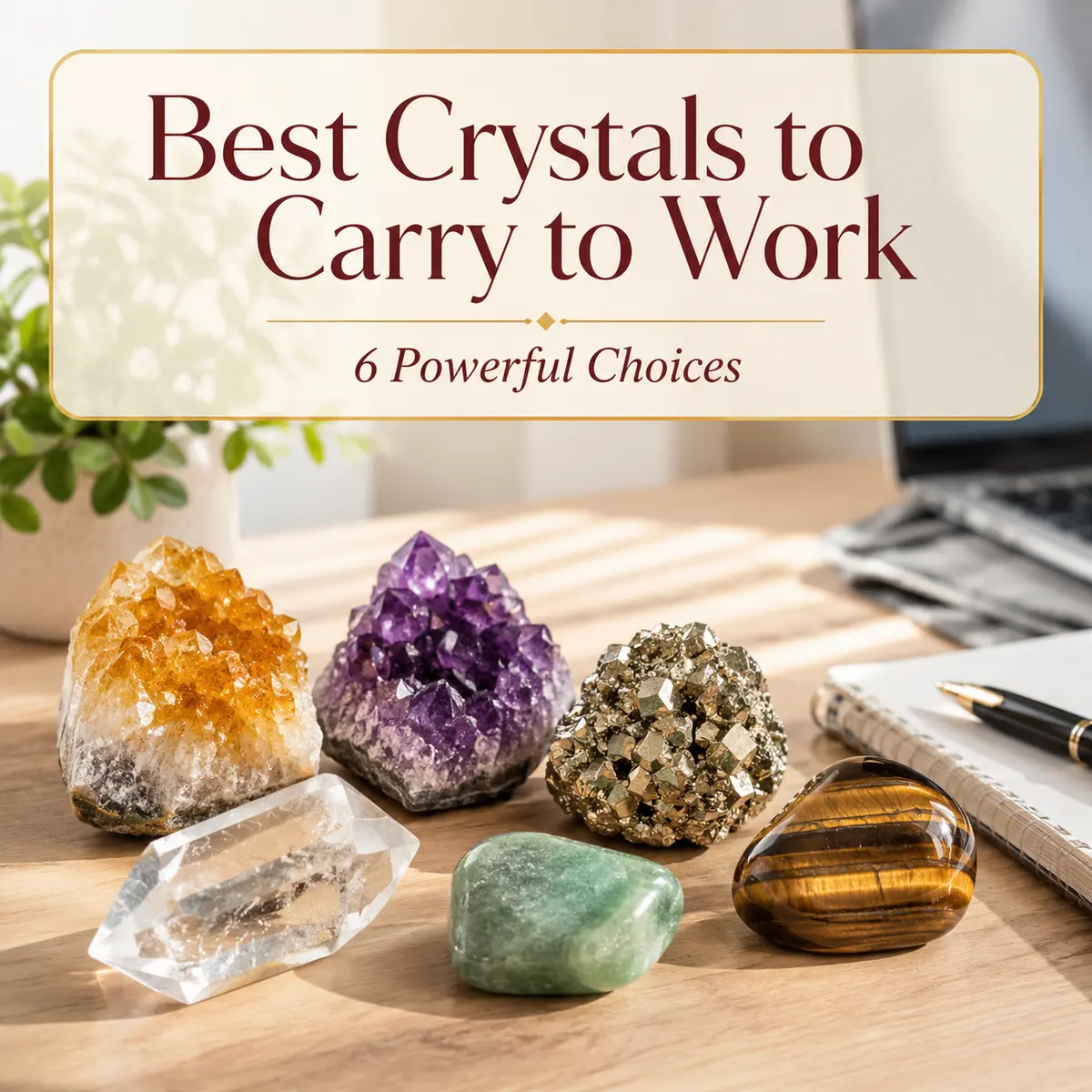 Best crystals to carry to work