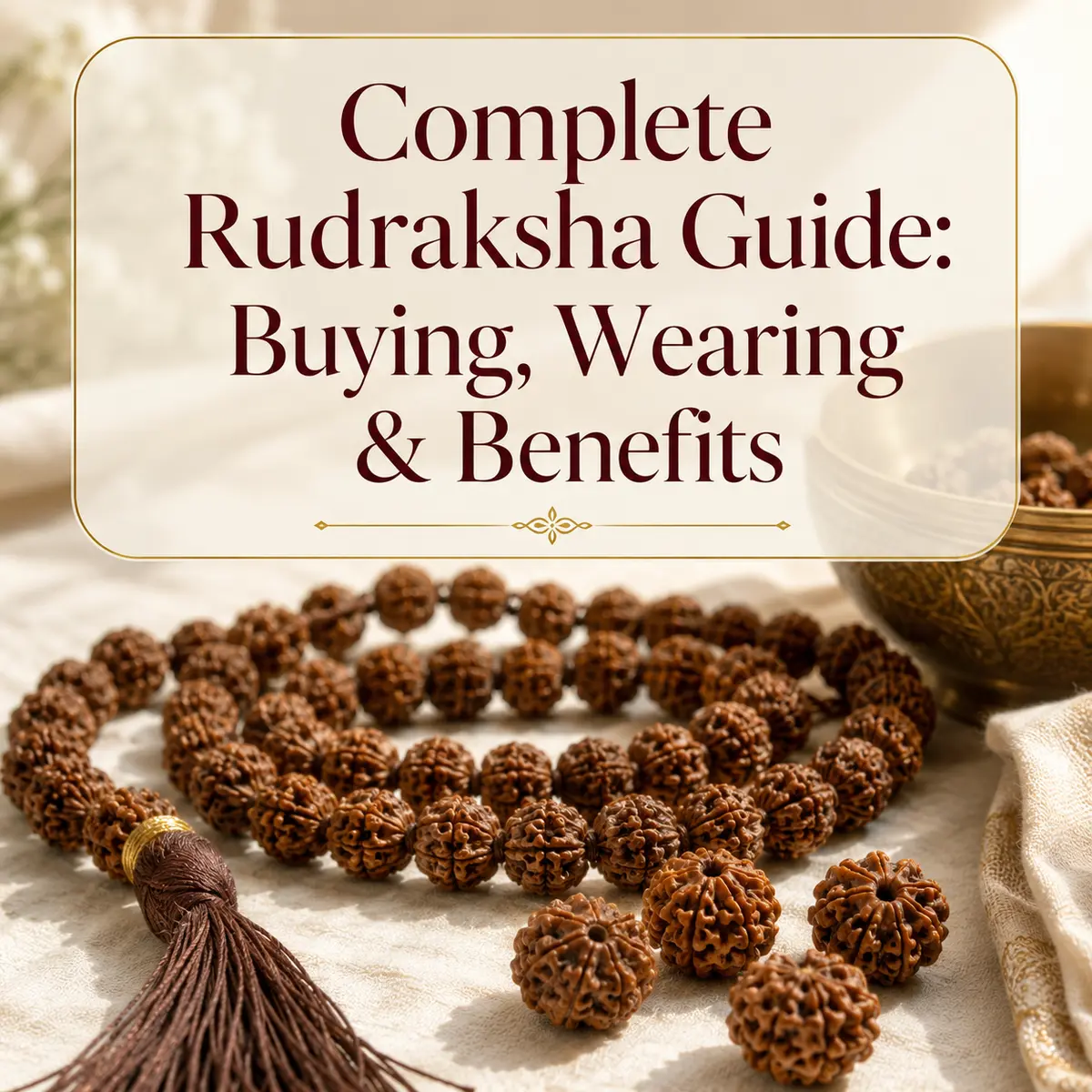 Complete Rudraksha guide for buying, wearing and benefits