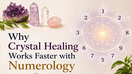 Crystal healing aligned with birth date and numerology