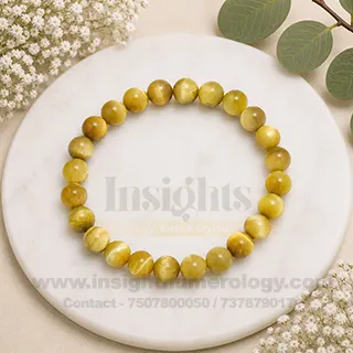 Natural Cat's Eye Crystal Bracelet