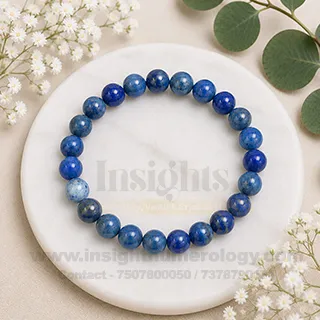 Natural Lapis Lazuli Crystal Bracelet