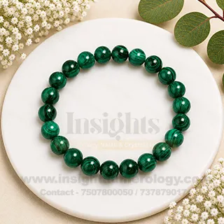 Natural Malachite Crystal Bracelet