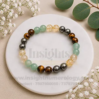 Money Magnet Wealth Crystal Bracelet