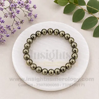 Natural Pyrite Crystal Bracelet
