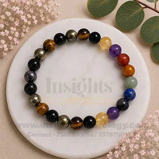 7 Chakra with Triple Protection Bracelet