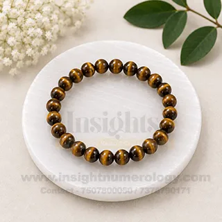 Natural Tiger Eye Crystal Bracelet