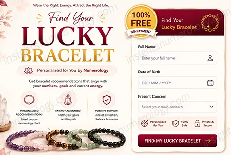 Free crystal bracelet recommendation quiz