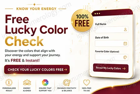 Free lucky colour calculator