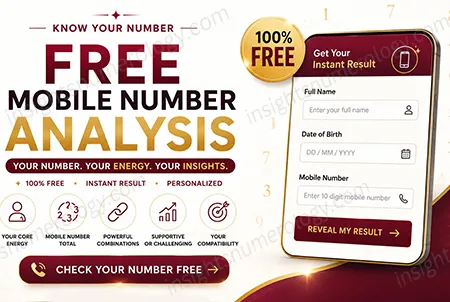 Free mobile number numerology analysis