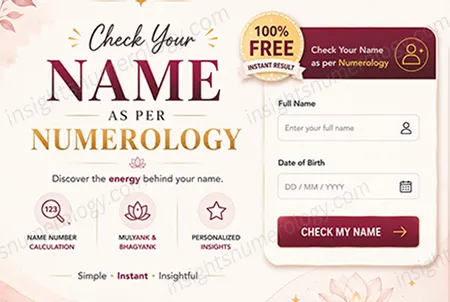 Free Chaldean name numerology calculator